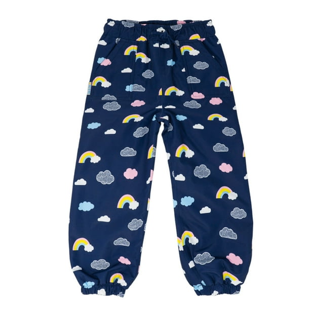 JAN /& JUL Kids Waterproof Puddle-Dry Rain Pants